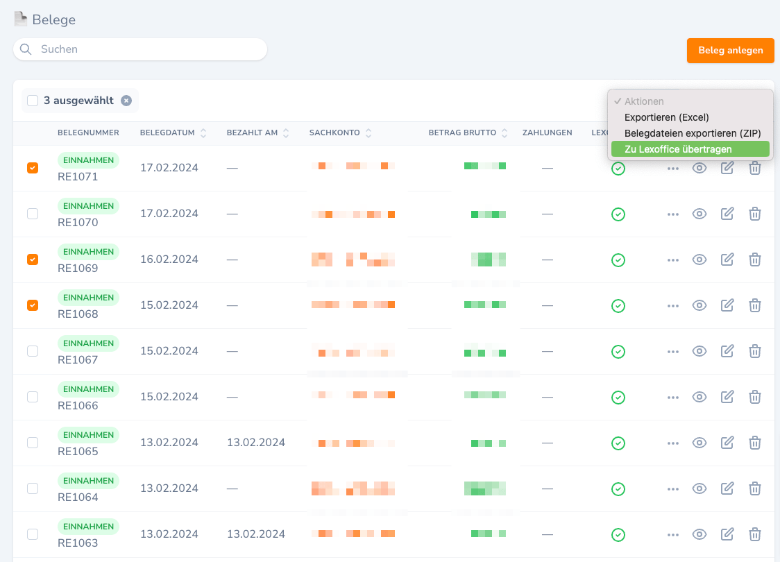 Lexoffice API